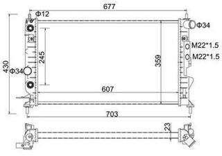 RADYTR - 1.6-VECTRA B BRZ resmi