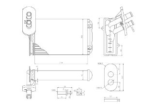 RADYATOR K-A3/CADDY/GOLF/JETTA resmi