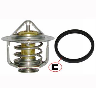 TERMOSTAT-ASTRA G CORSA C 1.7 resmi