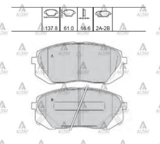 FREN BALATA IX-35 10-15  SPORTAGE 11-16  I-40 12-15  TUCSON 16-18 ÖN resmi