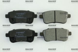 FREN BALATA FLUENCE 09=  MEGANE III 08-15  GRAND SCENİC III 09= ARKA resmi