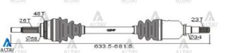 AKS KOMPLE ÖN COROLLA 03-06  BENZİNLİ ABSLİ SOL resmi