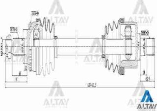 AKS KOMPLE ÖN ACCENT 06-11 ERA  BENZİNLİ SOL resmi