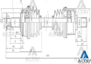 AKS KOMPLE ÖN ACCENT 11= BLUE  BENZİNLİ SAĞ resmi