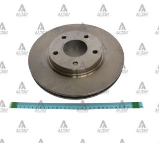 FREN DİSKİ JUKE 11-17  PULSAR 14=  TÜM MOTOR TİPLERİ  ÖN HAVALI 280-5 resmi