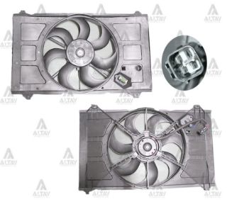 FAN RADYATÖR RİO 06-11 BENZİNLİ KLİMALI ( RESİME BAKINIZ ) resmi
