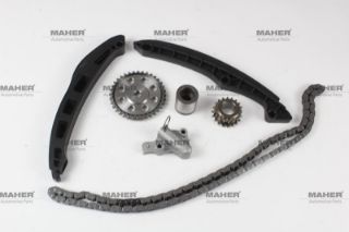 EKSANTRİK ZİNCİR SETİ GOLF  JETTA  PASSAT  TOURAN  TİGUAN  SCIROCCO 04-08 BAG-BLF-BLP-BKG 1.6 FSI , 07-08 CAXA 1.4 TSI (7 PARÇA) resmi