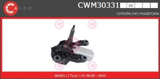 SİLECEK MOTORU ARKA TEK KAPI FIAT FİORİNO-CITROEN NEMO - PEUGEOT BİPPER resmi