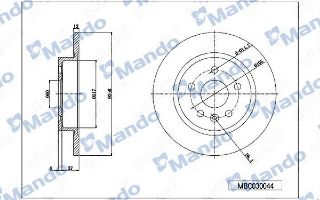 ARKA FREN DİSKI ASTRA J CRUZE AVEO MOKKA TRAX 09>> resmi