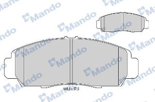 ÖN  FREN BALATASI HONDA CİVİC 1,4-1,6-1,8 HB-SEDAN 2006-2012 - HONDA FRV 2006 -> resmi