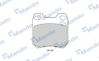 FREN BALATASI ARKA (61MM) VECTRA B 99- resmi