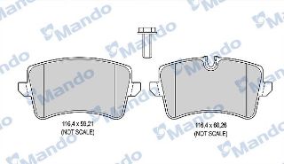 FREN BALATASI ARKA (116MM) A8 09- resmi