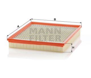 X HAVA FİLTRESİ MASTER II 1.9-2.2-2.5-2.8 DCI 00- - MOVANO 1.9-2.2-2.5-2.8 DTI 00- resmi