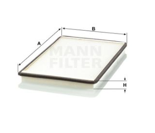 X POLEN FİLTRESİ MGN I CLASSIC 1.4-1.6-2.0 İE 16V-1.9 TDI 96 resmi