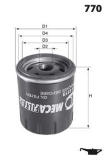 YAG FILTRESI ( VW : POLO 1.4TDI 2014- / AUDI: A1 1.4TDI 14-/ SKODA FABIA 1.4TDI 14- ) resmi