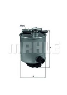 FILTRE MAZOT (KAPALI TIP)-(NISSAN: QASHQAI 07>11 "1.5 DCI" RENAULT: KALEOS 4×4 "2.0 DCI" ) resmi