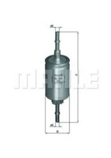 BENZİN FİLTRESİ ( FORD : 1.25-1.3-1.4-1.6 ZETEC 01-12 - 2.0 ZETEC 04-12 ) ( MAZDA : 2 SERISI ) resmi