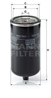 YAKIT FİLTRESI MAN F90 19.422 D2866 90>96 F2000 19.423 D2866 94> 19.463 D2876 94> 19.464 D2876 98> 12.153 12.163 D0824 95> resmi