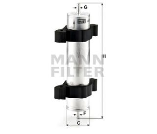 YAKIT FİLTRESİ BMW 318-318 COMPACT-318 TOURİNG-320-320 TOURİNG 2.0L-330 3.0L resmi