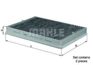 KABIN FILTRESI ( BMW 5SERI-E39 TAKIM / 5.20-5.23-5.25-5.28-5.30 ) KARBONLU resmi