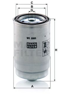YAKIT FILTRESI IX20 (JC) 1.6 CRDI D4FB resmi