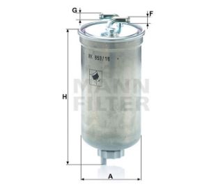 YAKIT FİLTRESİ HONDA ACCORD VIII 2.2 İ-CDTİ 140HP 01/04- resmi