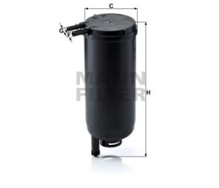 YAKIT FİLTRESİ IVECO DAİLY IV / ECODAİLY 06-11 65 C 14 140HP 09/09- resmi