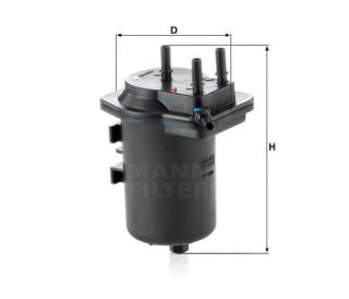 YAKIT (MAZOT) FILTRESI CLIO II KANGOO MICRA III NOTE JUKE 1,5DCI K9K resmi
