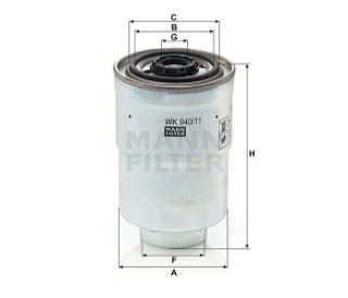 YAKIT FİLTRESİ OPEL CAMPO 2.5 D 76HP 06/90-06/94 resmi