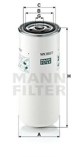 YAKIT FİLTRESI VOLVO FH12 420 93> FM12 460 98>08 resmi