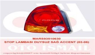 STOP LAMBASI SAĞ ACCENT ADMIRE 03>06 DUYSUZ resmi