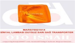 SİNYAL LAMBASI SAĞ TRANSPORTER T4 SARI 90-96 DUYSUZ resmi