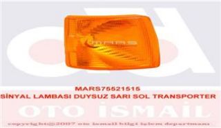 SOL ON SINYAL LAMBASI-SARI (VW TRANSPORTER CARAVELLA T4 91-04) resmi