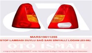 STOP LAMBASI SAĞ LOGAN 03>07 DUYLU SARI SİNYALLİ resmi