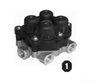 DÖRTLÜ DAGITICI VENTIL MAN L2000-M2000/FORD CARGO 2520-2524 resmi