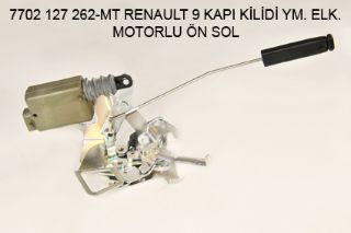 KAPI KİLİDİ ÖN SOL OEM 7702127262MT R9 BUTONLU (MOTORLU) ELEKTİRİKLİ resmi