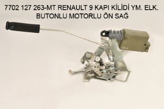 KAPI KİLİDİ ÖN SAĞ OEM 7702127263MT R9 BUTONLU (MOTORLU) ELEKTİRİKLİ resmi