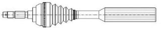 AKS ABS SIZ SOL (PEUGEOT: 206 1,6 1,4HDI) resmi