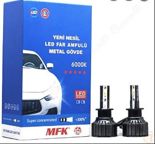 LED XENON CIFT DEVRE H7 resmi