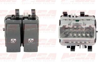CAM ACMA ANAHTARI ÖN SOL (RENAULT : LAGUNA II) resmi