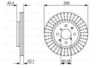 FREN DISK ON HAVALI-(256-4)-(SUZUKI: SWIFT 12> ) resmi