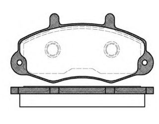 ON FREN DISK BALATA ( FORD : TRANSIT T.12 93-99 ) resmi