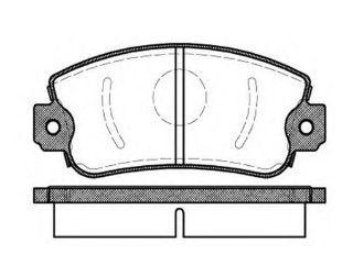 FREN BALATASI ON-(FIAT: UNO 60 ) (WVA 20950 20951 20952) resmi