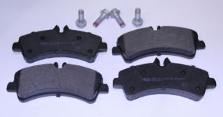 ARKA FREN BALATASI-CIFT TEKER-  (VW CRAFTER 06-16  MERCEDES SPRINTER 06-16) resmi
