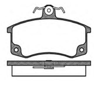 ON FREN DISK BALATA WVA 21170 23671 ( LADA : VEGA 1.5 ) resmi
