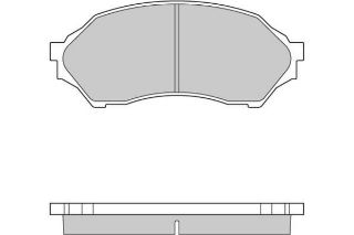 BALATA FREN ON-(MAZDA: 323-FAMILYA 98>02 1.5 ) resmi