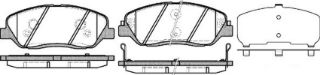 BALATA FREN ON-(HYUNDAI: SANTAFE 06>10/ SANTAFE 15> /  H350 2.5 CRDI / KIA : SORENTO 11>/ SSANGYONG : KORANDO - ACTYON SPORTS 2.0 Xdi 4WD 2010>>) resmi