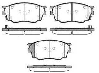 BALATA FREN ON-(MAZDA: MAZDA-6 03>07 "1.8-2.0" ) resmi