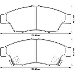 BALATA FREN ON-(SUZUKI: LIANA 02>12 ) resmi