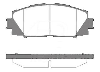 BALATA FREN ON-(TOYOTA: YARIS 06>11 ) (JAPONYA MONTAJ) resmi